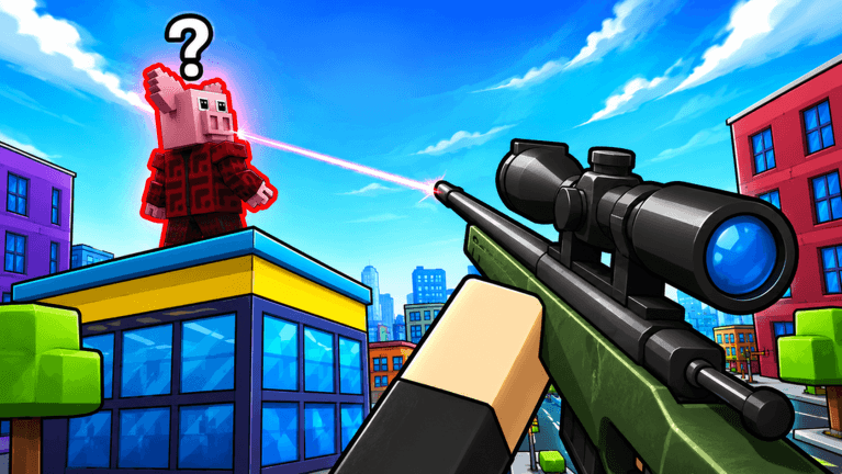 Shoot GUNS for Brainrots!